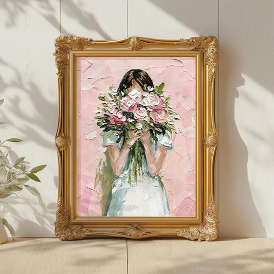 The Language of Flowers: Why Original Art Makes the Most Meaningful Valentine's Gift